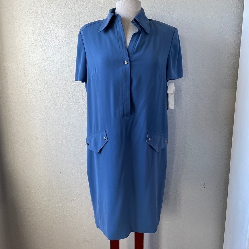 NWT Liz Claiborne Blue Dress Size 10